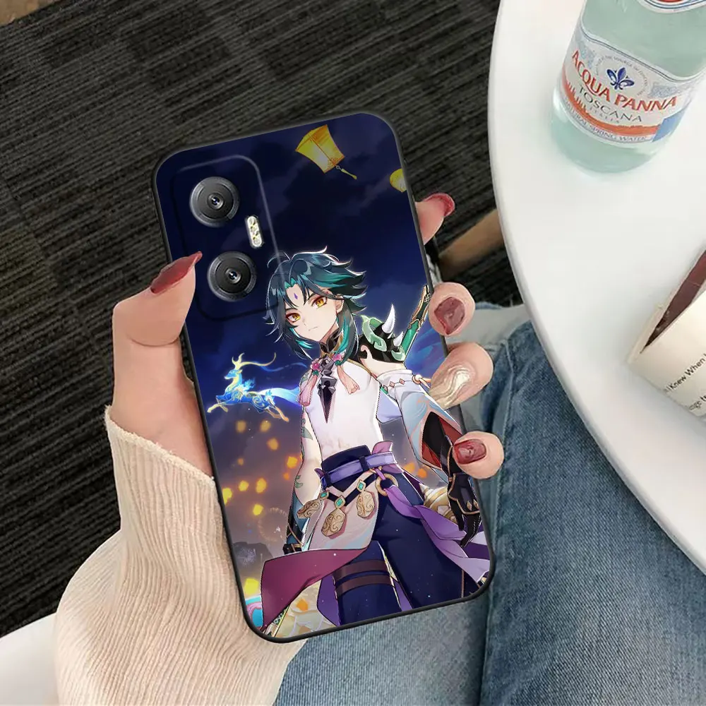 

God Game g-Genshin Impact Cover Phone Case For Infinix TECNO POP SPARK SMART 5 6 7 8 9 CAMON 15 16 17 20 20C Silicone Case Funda