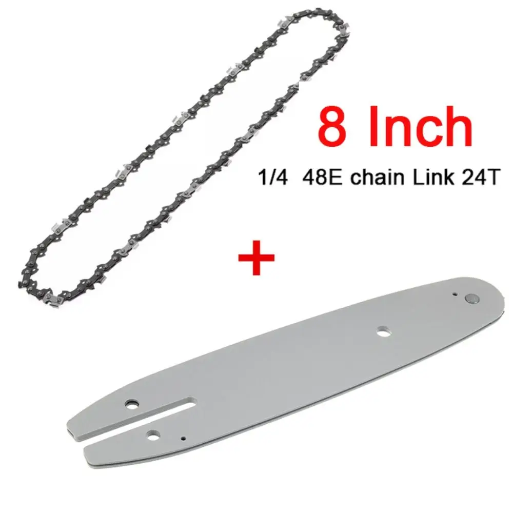 Mini Steel Chainsaw Chains Electric Saw Blade Electric Power Tool Saw Accessory Replacement Wood Cutting 4In 6 Inch 8 Inch Chain