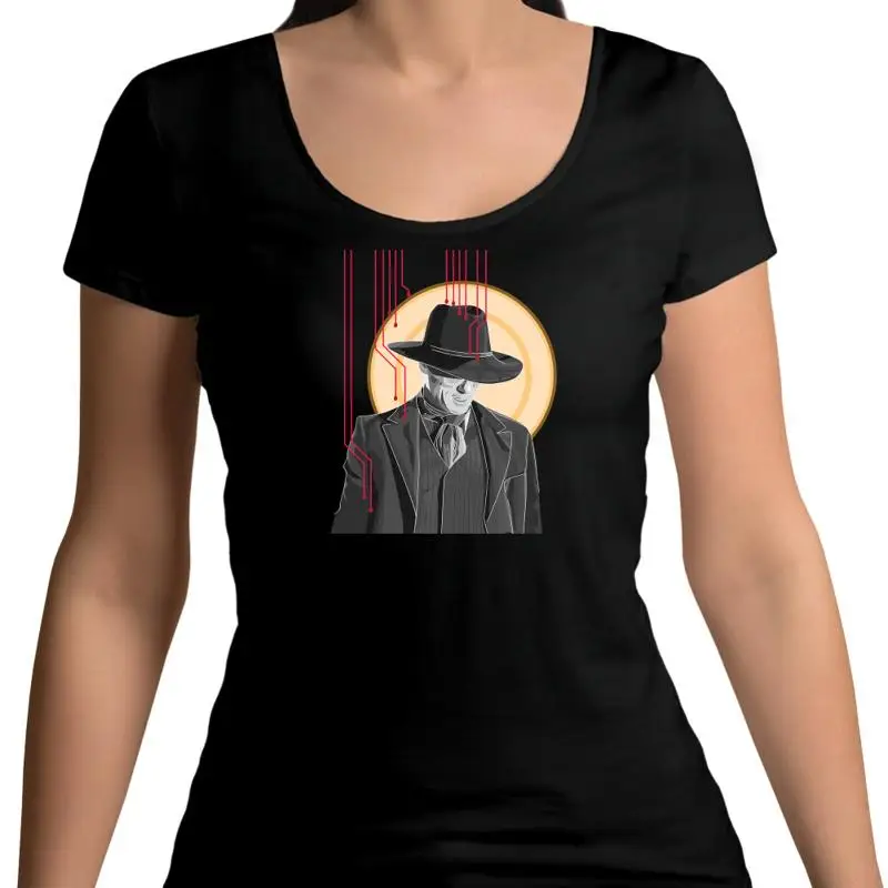 

Man in Black Crew Neck T Shirt Amusement Park Fan Resort Movie Fun Series