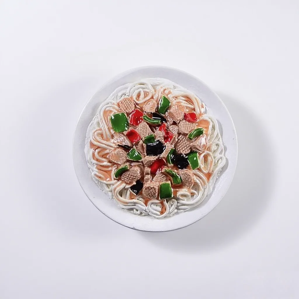 Magneti per frigorifero Xinjiang stereoscopici 3D Adesivi magnetici a tema cibo da viaggio e prodotti creativi culturali