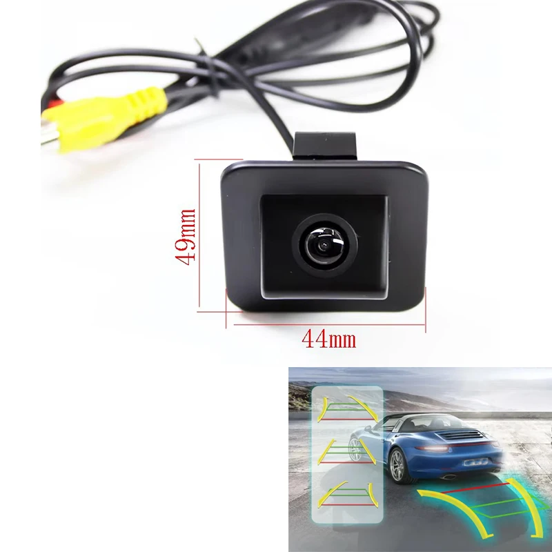 4089T Dynamic Trajectory Line Vehicle Reverse Backup Car Rear View Camera For Hyundai Elantra Avante Parking Accessorie