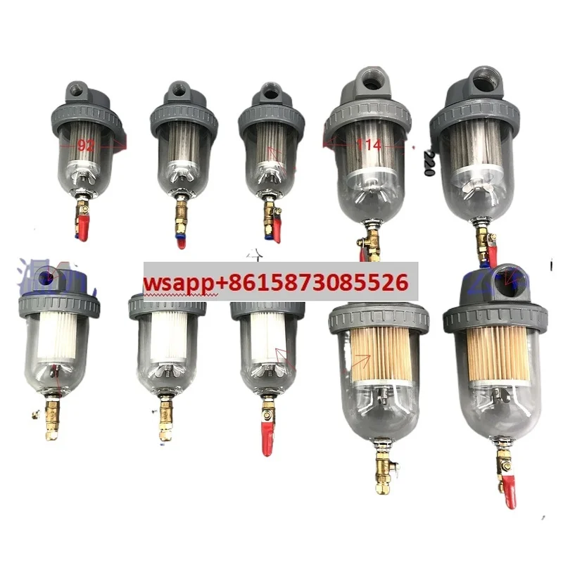 

Multi functional vacuum pump air-water filter air-water exhaust oil mist 4 minutes 6 minutes 1/2 inches KF16 KF25