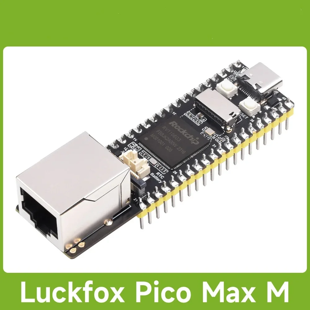 Luckfox Pico Pro/Max RV1106 Linux Micro Development Board, Integrates ARM Cortex-A7/RISC-V MCU/NPU/ISP