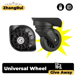 For Samsonite R06 Luggage Repair Wheels 360° Rotating Universal Caster Mute Wear-Resistant For Suitcase