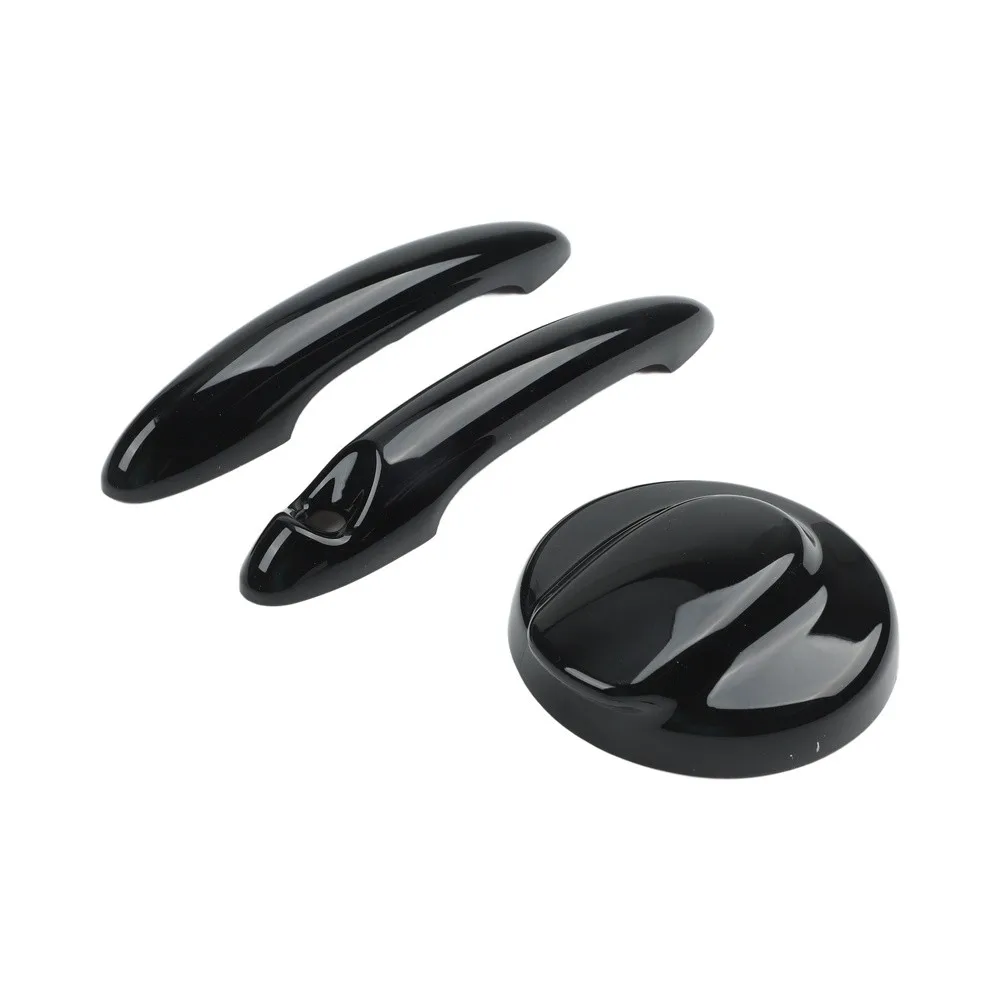 Door Handle Accessories with Fuel Tank Cover for MINI R55 for clubman for Cooper S 2007 2014 and R56 Hatchback for Cooper S 2006