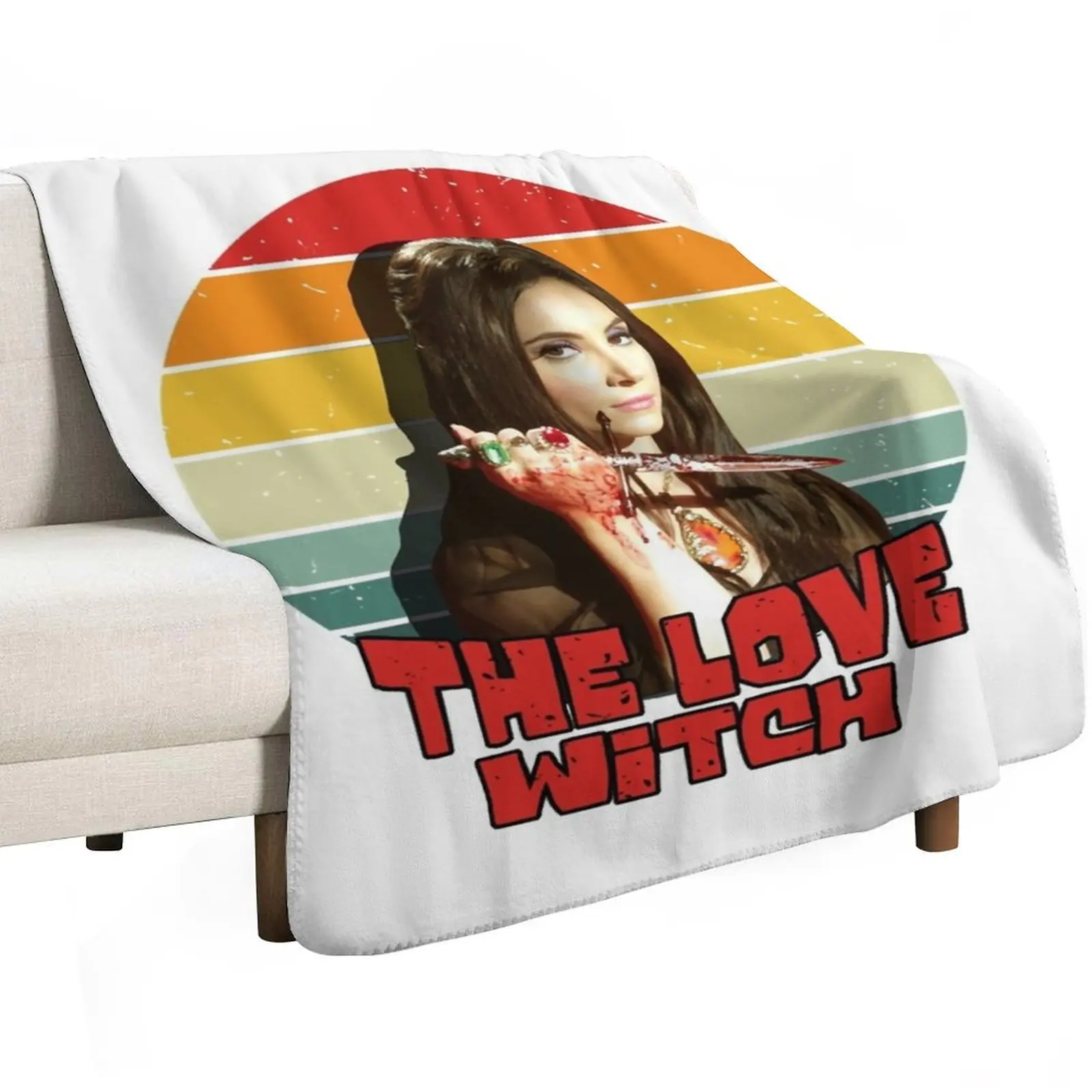Cool Graphic Gift The Love Beautiful Model Witch Cute Gift Throw Blanket Men's Soft Warm Throw Blanket for Couch