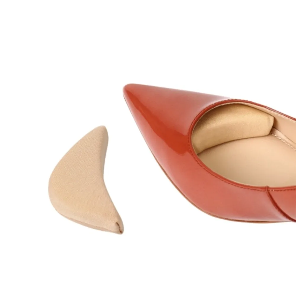 Adjustable Sponge Forefoot Insert Pad Anti-Slip Ergonomic Design Toe Plug Cushioning Durable Lining High Heel Insoles