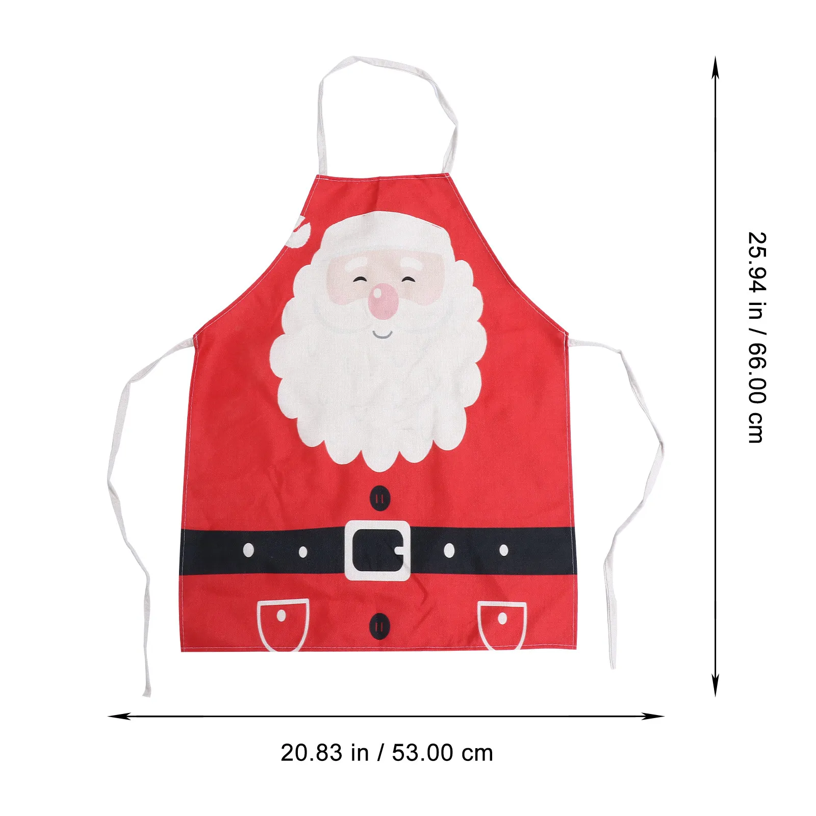 1Pcs Cooking Apron Santa Clause Kitchen Apron Christmas Xmas Theme Cartoon Kitchen Home Cooking Clothing Creative Housewares