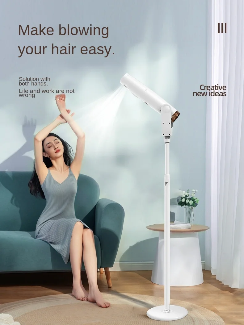 

Floor-to-ceiling hair dryer, hands-free, automatic intelligent vertical hair dryer, lazy quick-drying,damage artifact