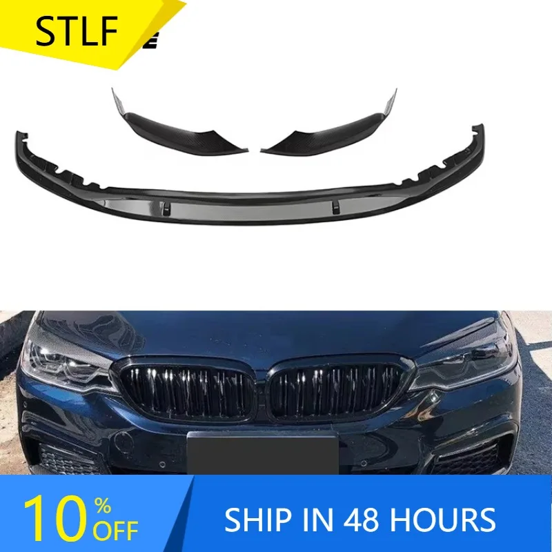 

Zuimi High-end MP Style Front Lip For 5 Series G30 G38 Modified MP Front Lip Glossy Black Carbon Fiber Front Lip
