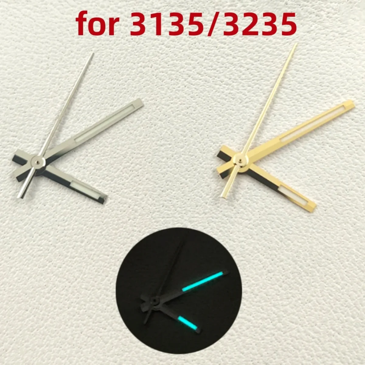 

3135 Watch Hands Replace 3135/3235 Watch Pointer with Blue Luminous Diy Watch Accessories for 41mm Watches Case