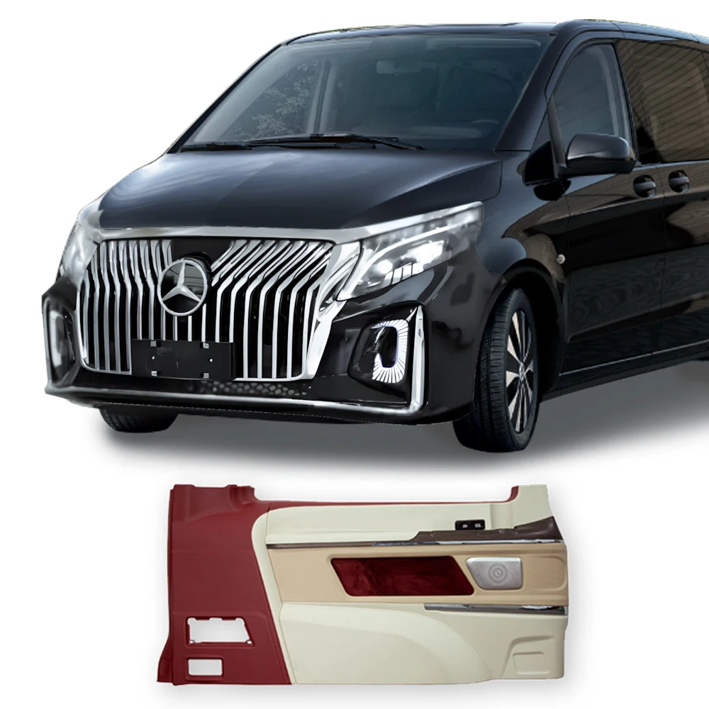 Durable High-Impact Resistant Custom-Fit Abs+Plastics Accessories V-Class Sidewall Upgrade For Benz Vito