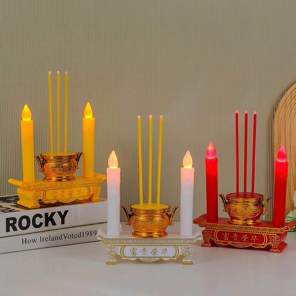 

LED Light Censer Flameless Decorative Operated Lights for Wedding Party Garden Patio Indoor Outdoor