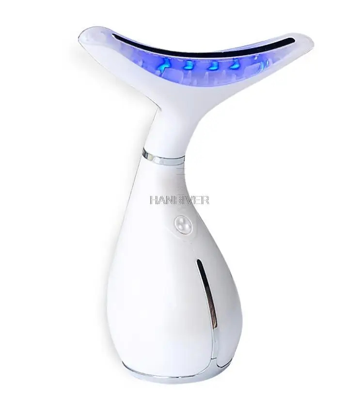 Neck and Face Lifting Massager Vibration Skin Tighten Reduce Double Chin Anti-Wrinkle Remove Device