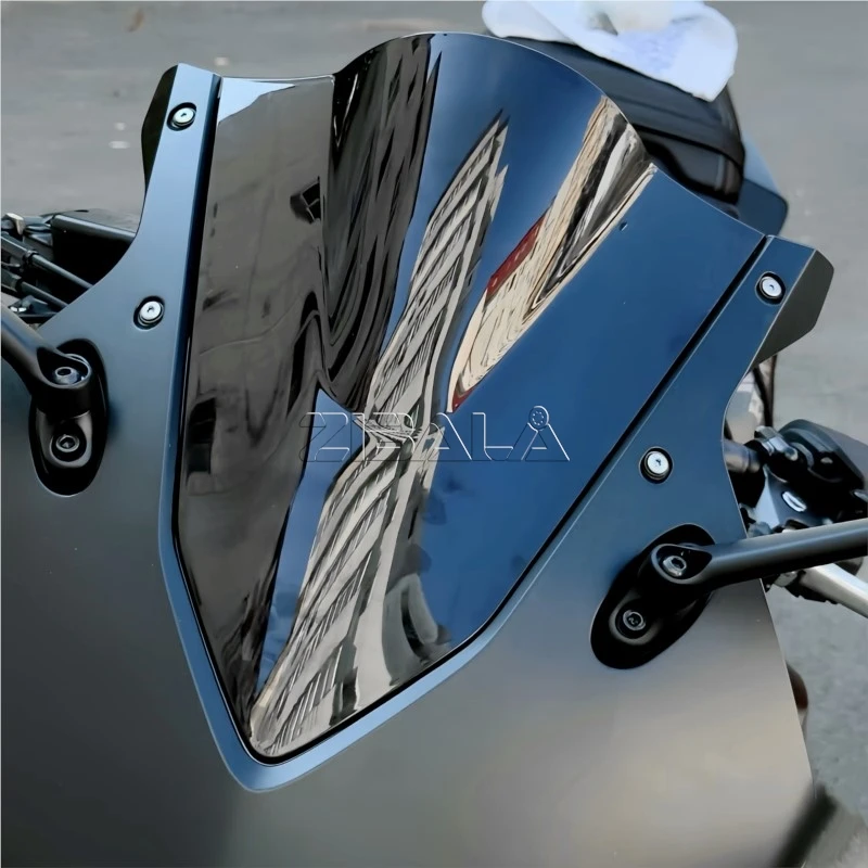 

For Honda CBR650R CBR 650R 2019 2020 2021 2022 2023 2024 2025 2026 Motorcycle Windshield Gray Black Windscreen Fairing CBR650 R