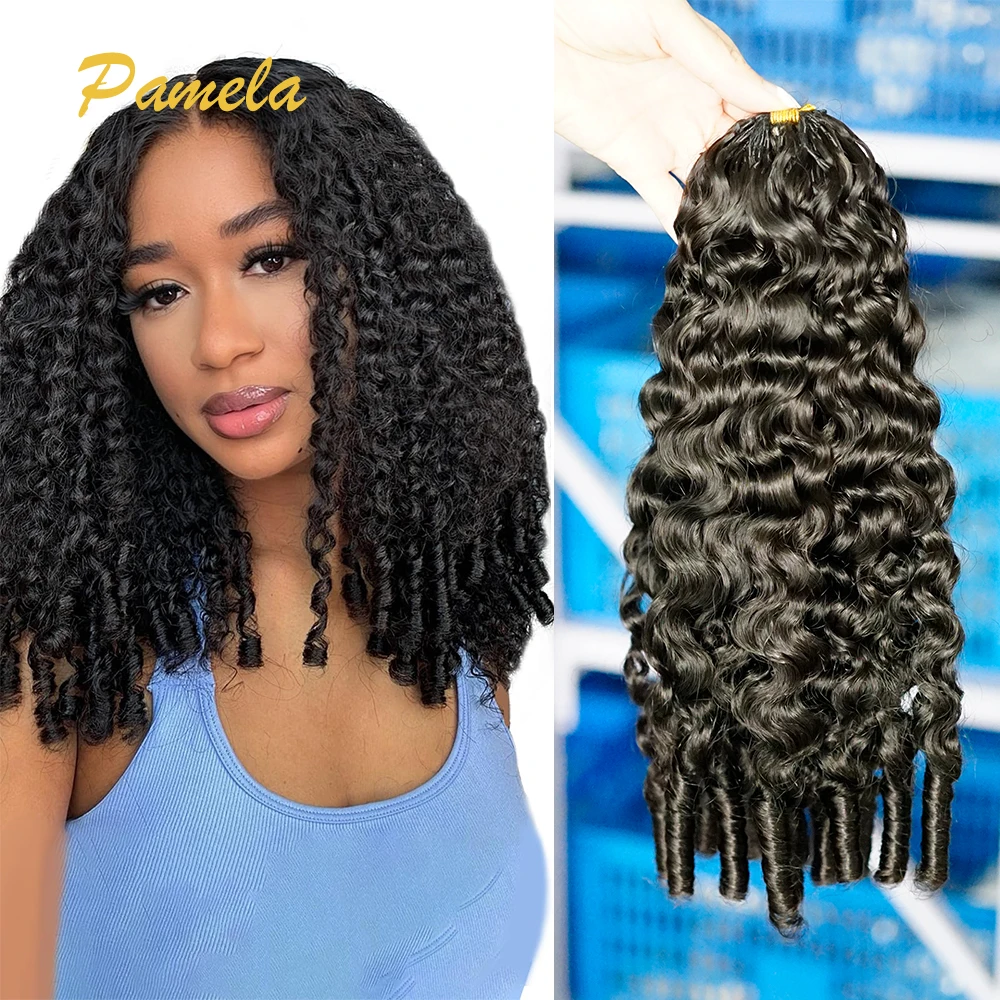 

Бирманские кудрявые волосы 100% натуральные, необработанные, для наращивания крючком, без узлов, предварительно разделенные, в виде перьев