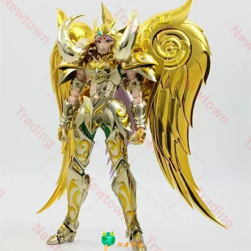 

In Stock Metal Club/MC Saint Seiya Myth Cloth EX Aries Mu SOG/Soul of God with Totem/Object Gold Knights of Zodiac Action Figure