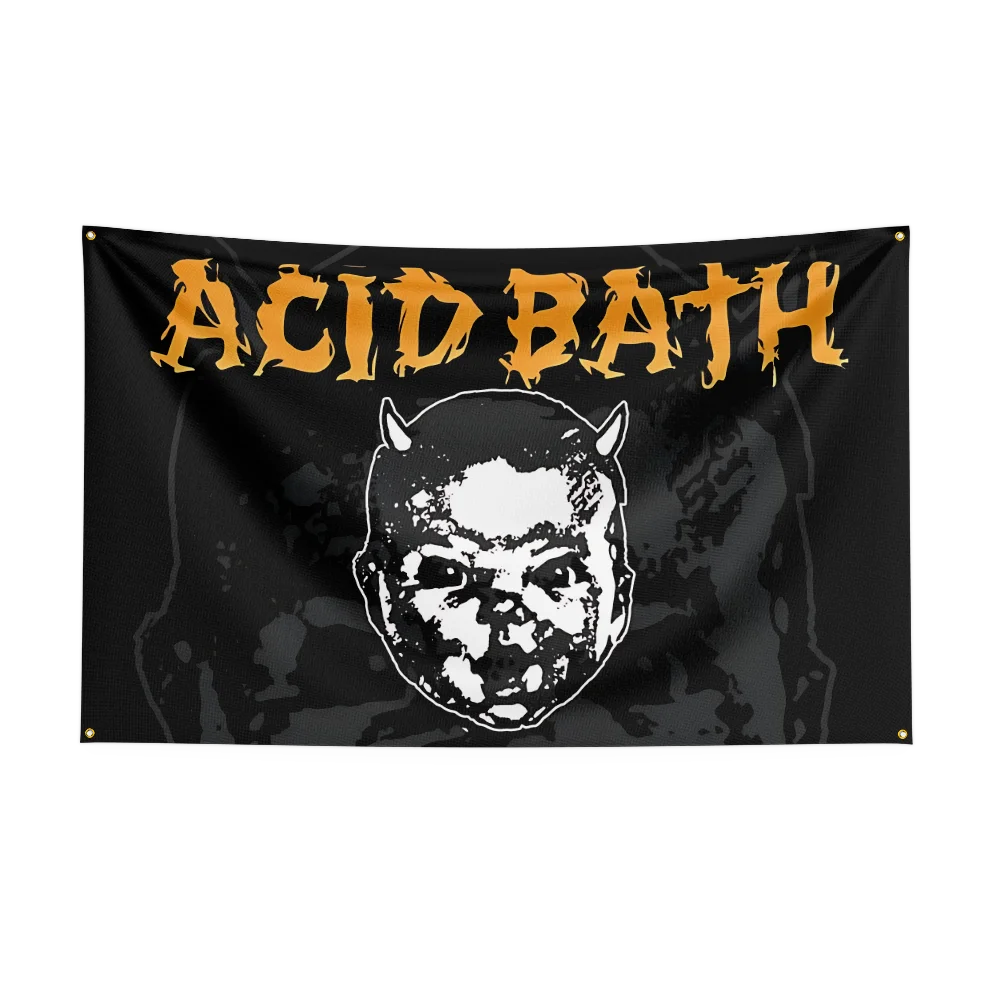 3x5 قدم فرقة الروك الثقيلة A-حماض العلم البوليستر الطباعة الرقمية راية لغرفة النوم جدار الفن خارج الباب نسيج ديكورا #2