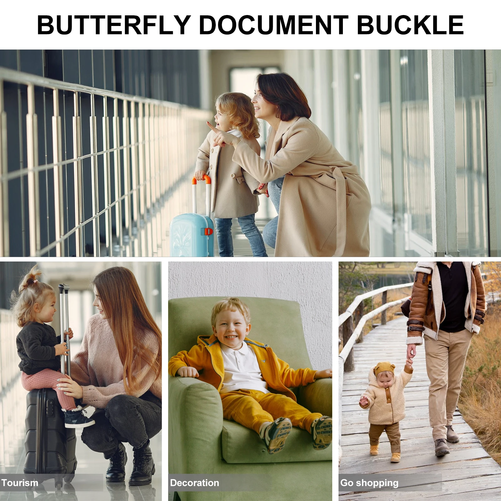 Porte-Badge rétractable, 2 ensembles, papillon coloré, déduction d'identification, Mini bobine d'étiquette pour étudiant