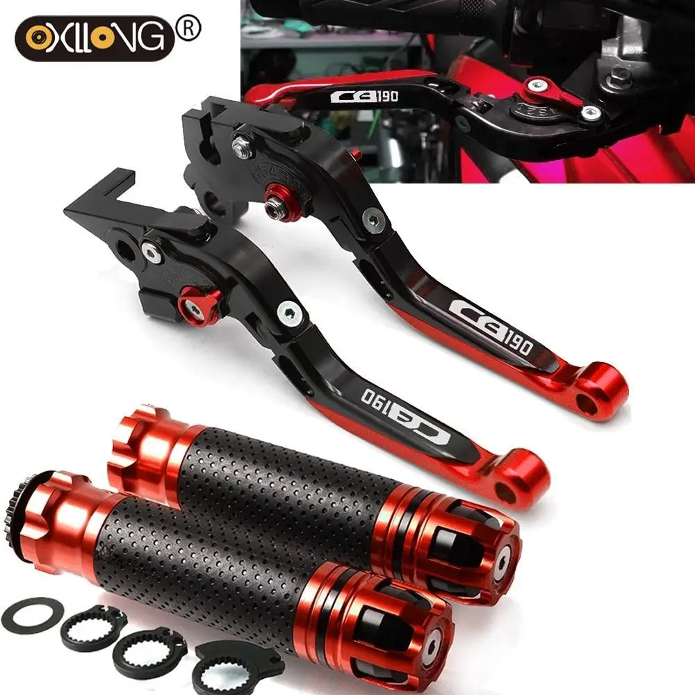 

Motorcycle Accessories Brake Clutch Levers Handlebar grip Handle Hand Grips For Honda CB190R CB 190R CB190 R 2015-2018 2016 2017