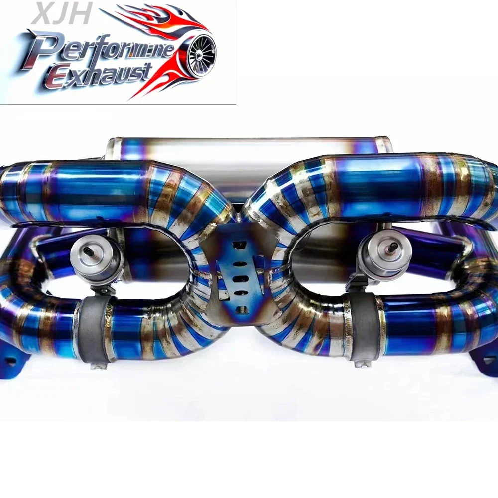 

For Lamborghini Huracan 5.2 LP580/LP610 2014-2023 with Valve Control Cat back Exhaust perfectly installed factory direct sales