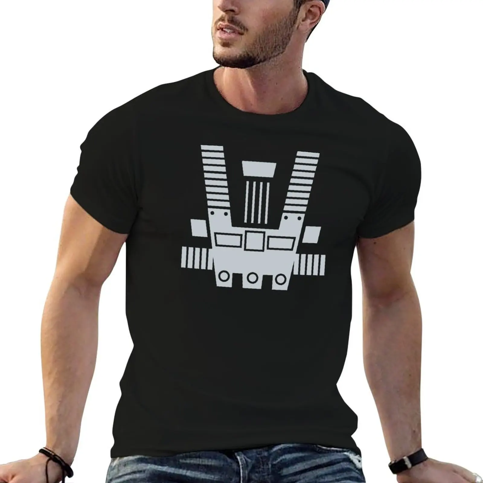 

T-Shirt Blacktron anime man t man t casual for shirts Spacesuit shirts for men