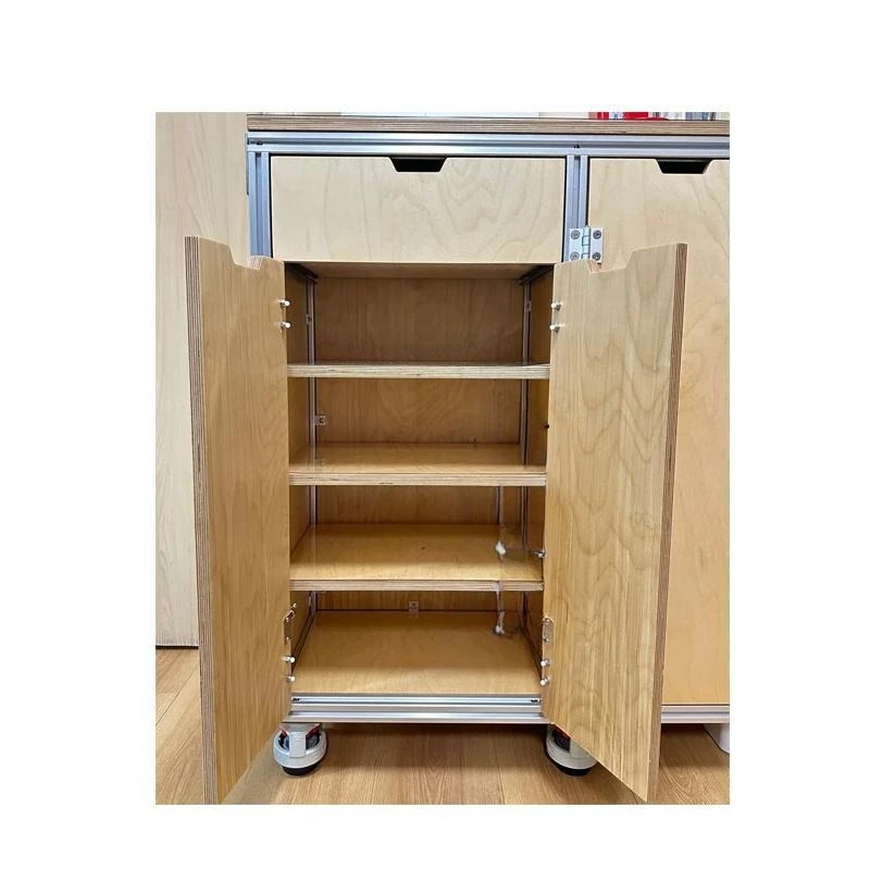 

Simple aluminum profile marine board shoe floor-to-ceiling multi-layer dining side tea cabinet wine