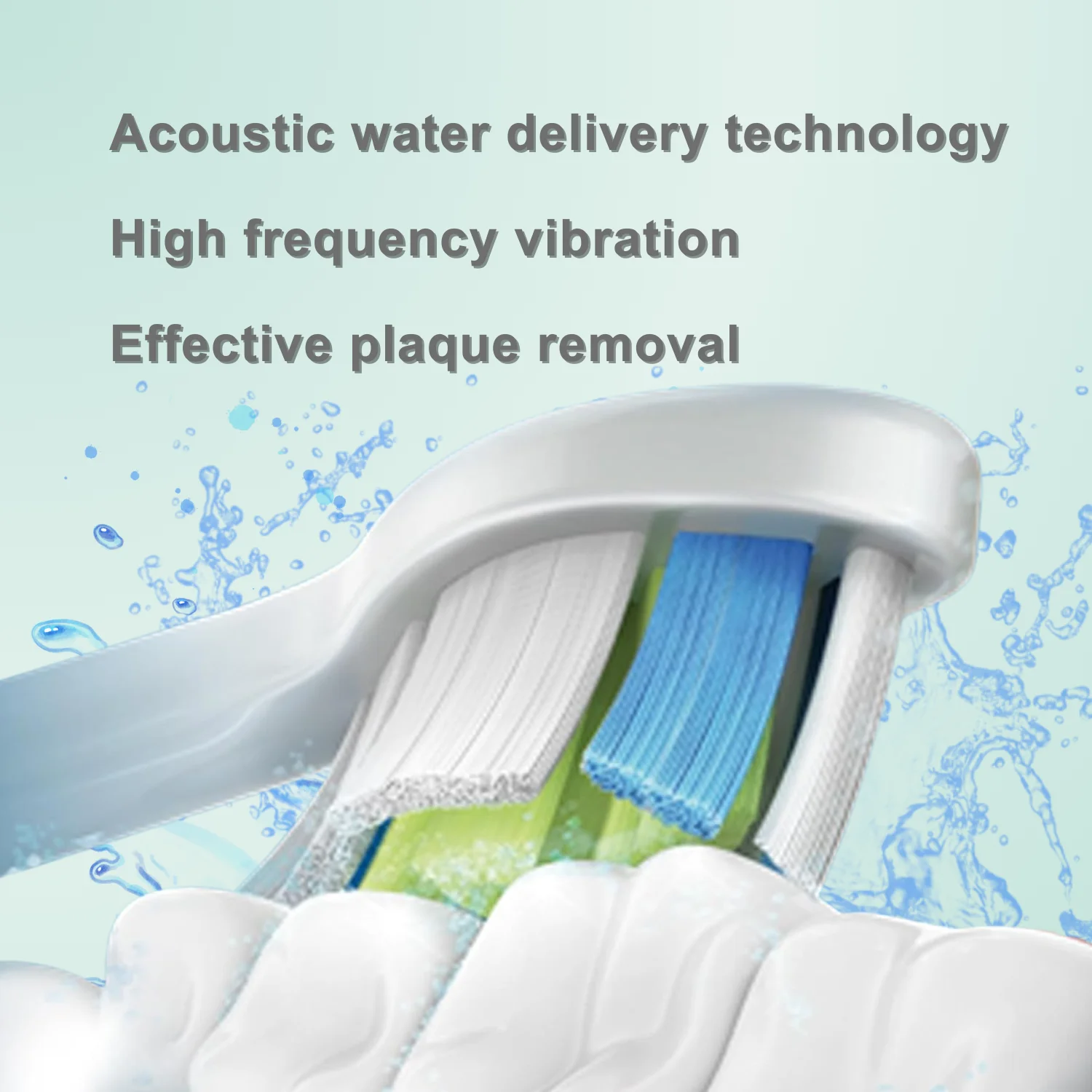 Электрическая зубная щетка Philips Sonicare 3 Series HX6610, 3 уровня интенсивности