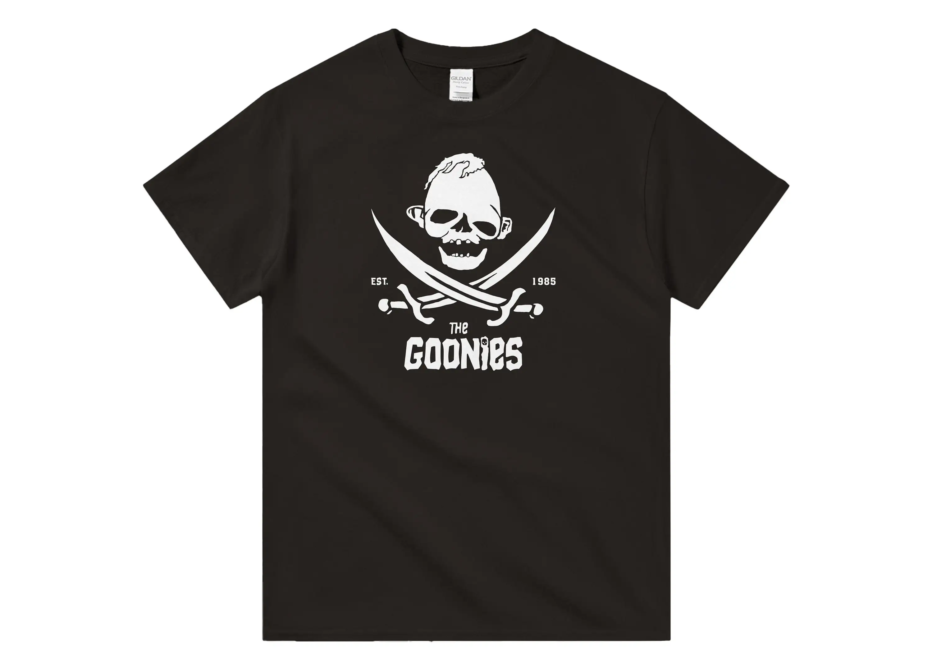 The Goonies T Shirt Richard Donner Steven Spielberg 1985 Hq Retro Movie Print Heavyweight Crewneck