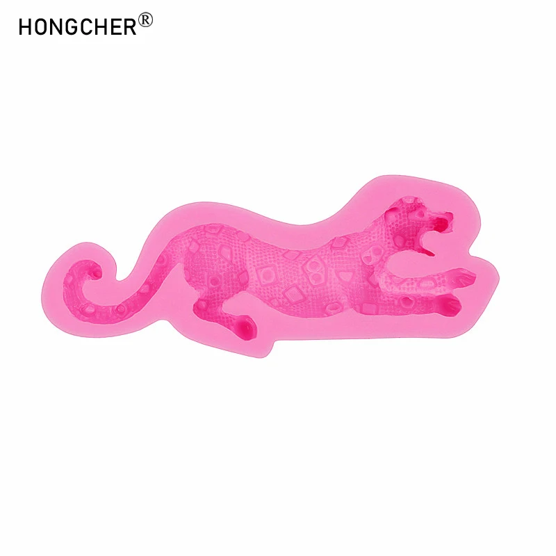 ليوبارد أقراط قلادة قلادة الراتنج مجوهرات اكسسوارات بالتنقيط العفن DIY بها بنفسك كعكة بالشيكولاتة الحلوى الديكور قوالب السيليكون #4