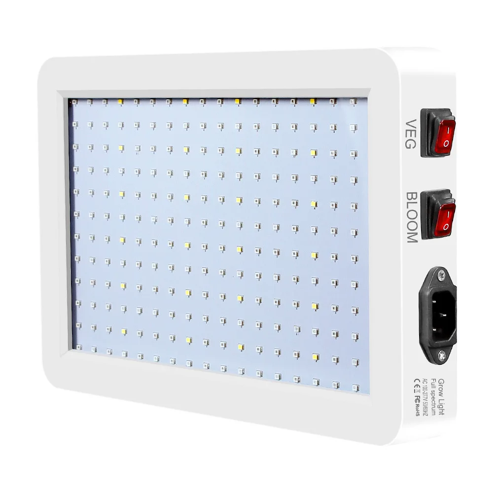 Luz LED de espectro completo IP65 para cultivo de plantas, lámpara hidropónica para invernadero, caja de iluminación para crecimiento de flores, 216/312 LED, novedad