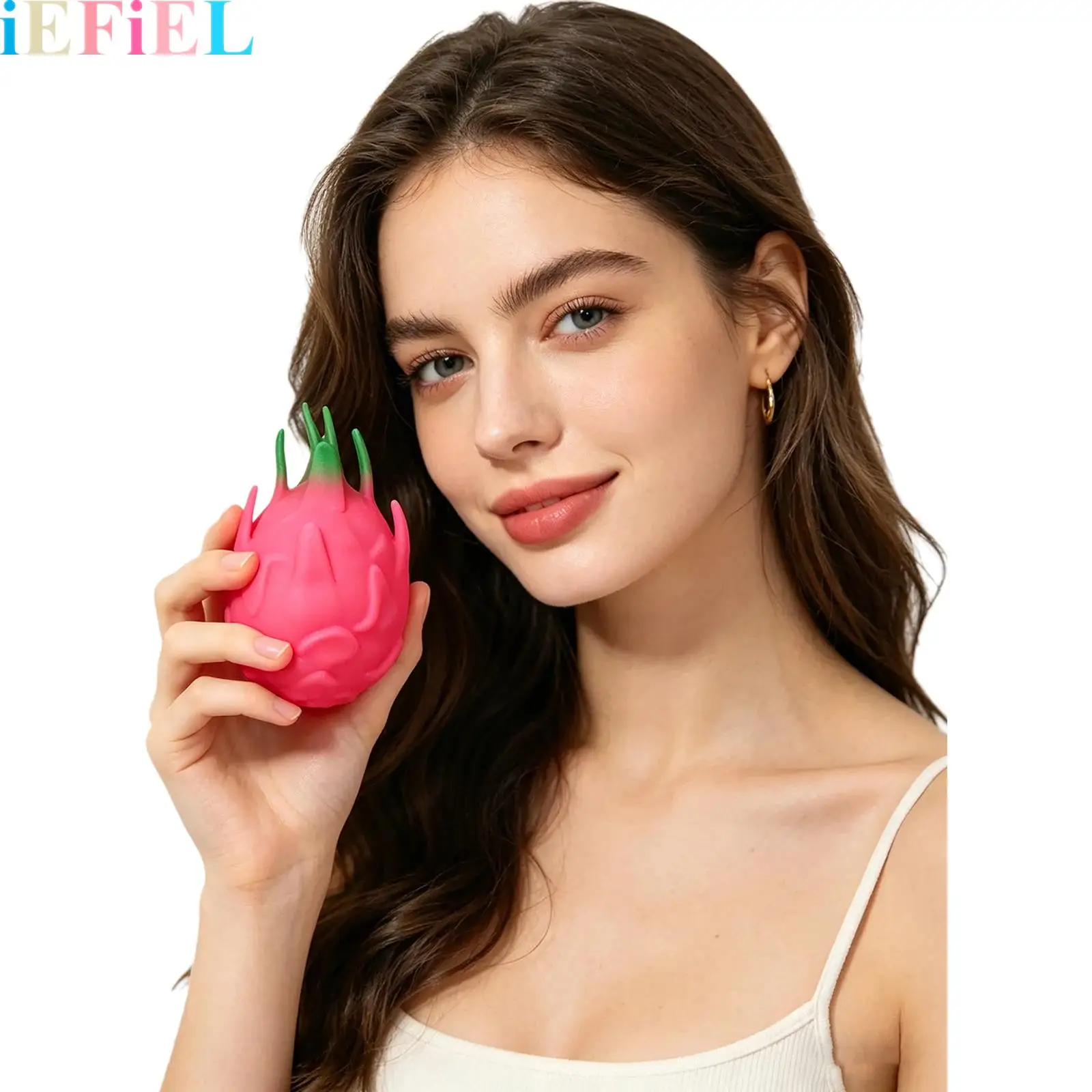 

2Pcs Adults Kids Dragon Fruit Squishy for Anxiety Focus Stretchy Fruit Stress Balls Stress Relief Fidget Sensory Fidget Toys