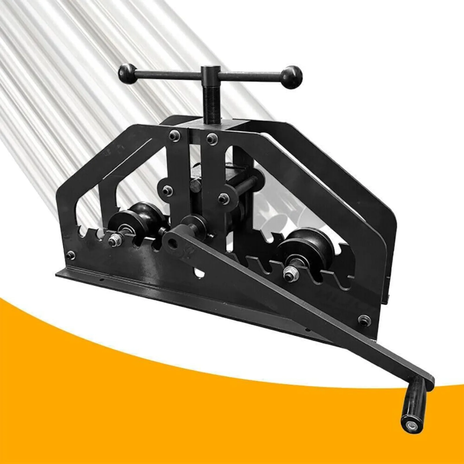 

Ручной трубогиб для металла, 1-1/4–2 дюйма, с функцией растяжки и сжатия, набор для гибки труб TR-60