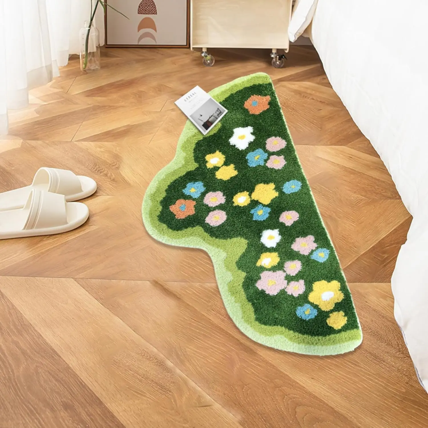 

Коврик для ванной комнаты с зеленым мхом, нескользящий ковер с мхом, толстые мягкие коврики для мытья в машине, коврики для ванной для пола в ванной, душа и декора