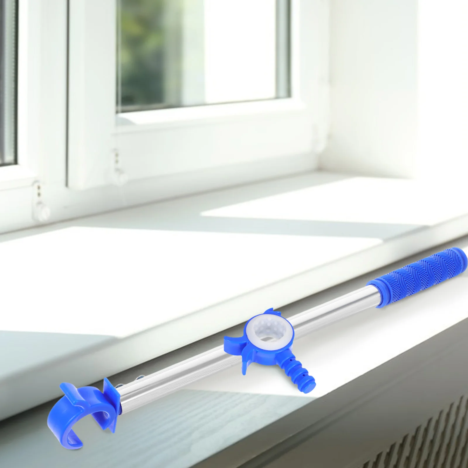 

1 Set Window Shades Draw Rod: Roller Adjustment Wand For Bedroom Living Room Kitchen Use Cordless Blind Stick Portable Opener