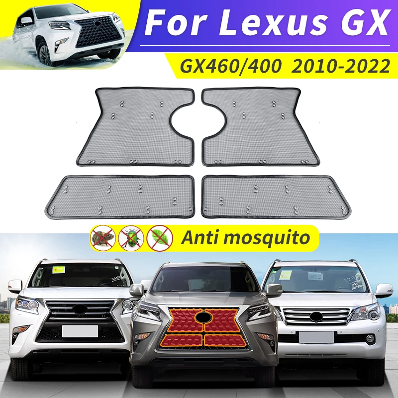 

For 2010-2022 2021 2020 Lexus GX460 GX400 Tuning Exterior Modification Accessories GX 460 400 front grill Prevent Mosquito Sand