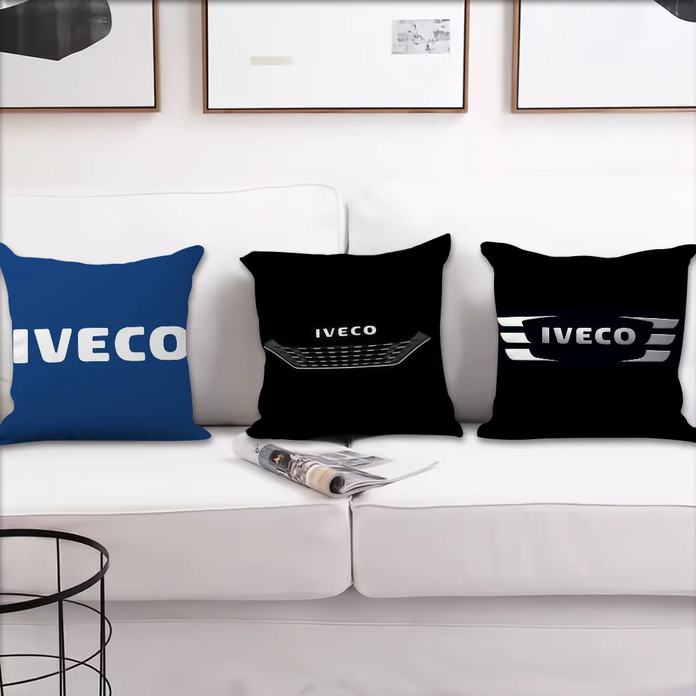 cushion cover Comfortable soft Car Pillow Case for Sofa Living I-IVECO Room Home office Decor Protective Covers
