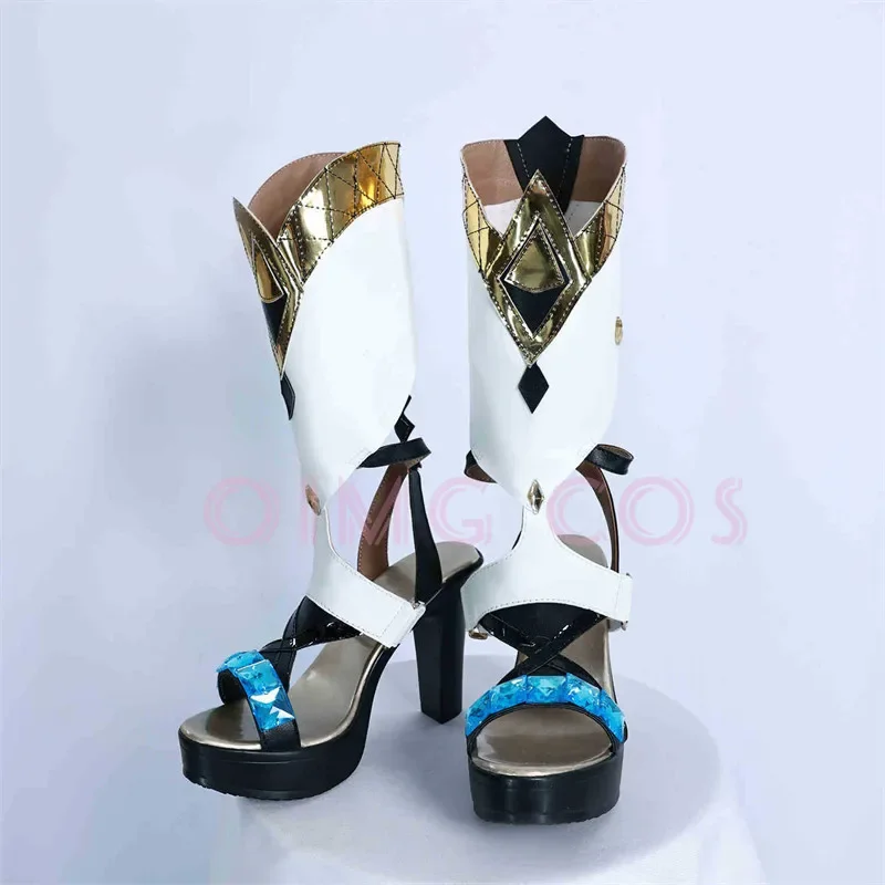 Genshin impacto xilonen cosplay sapatos anime estilo chinês dia das bruxas para jogo feminino