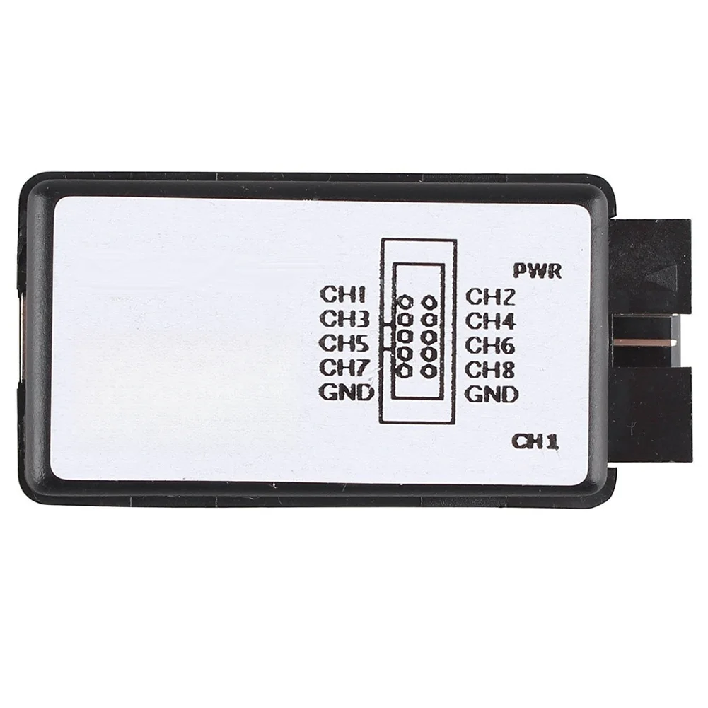 24MHz 8 Channel USB For Logic Analyzer 24M/s Sampling Rate For UART For SPI I2C Protocol Debugging For Fpga Microcontroller