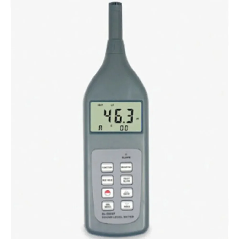 

Sound Level Meter SL-5868P Digital Noise Meter Decibel Monitor Self Calibration with Software and Cable for RS232C