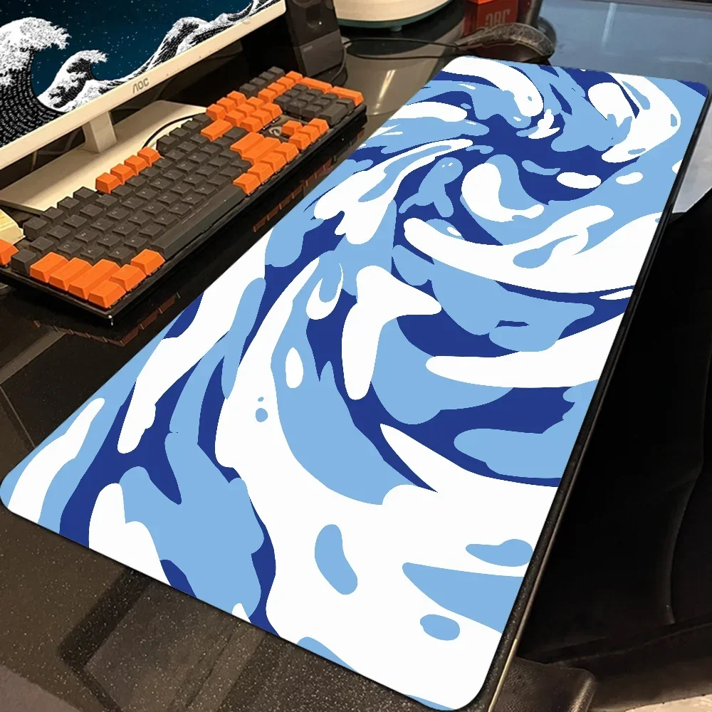 X Large Art Swirl Mouse Pad Keyboards Gamers Decoracion Desk Mat Strata Liquid Pad Computer Laptop Anime Keyboard Mat