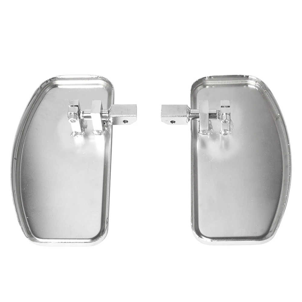 1 Pair Motorcycle Foot Rider Driver Footrest Floorboards For Universal Honda Shadow VTX 1300 1800 Suzuki Boulevard