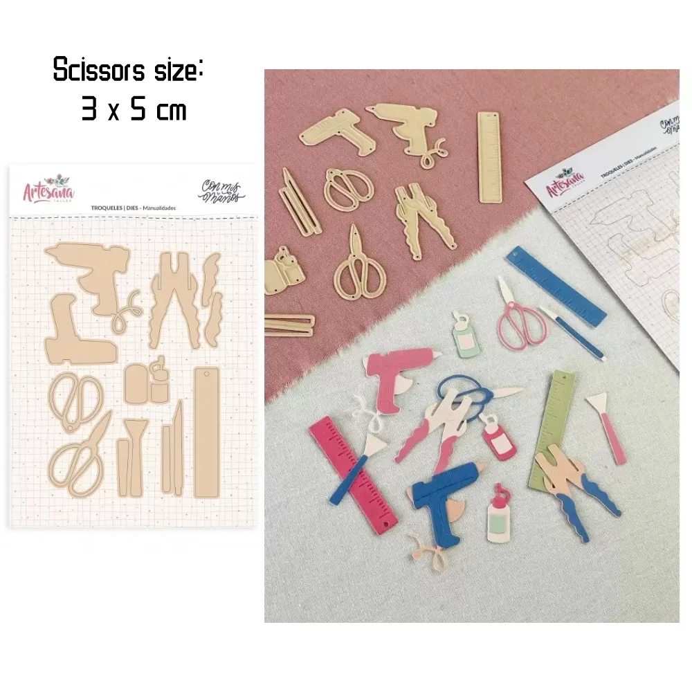 New 2023 Large Tabel Tag Metal Cutting Dies for Scrapbooking and Card Making Paper Craft Album Decorative Embossing Cut Die
