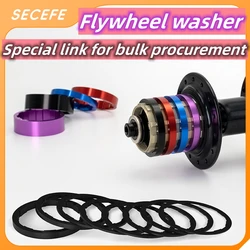 Bike Cassette Gasket Freehub Body freewheel Washer Freewheel Spacers Bicycle Hub Washer For Adjusting Bike Flywheel washer
