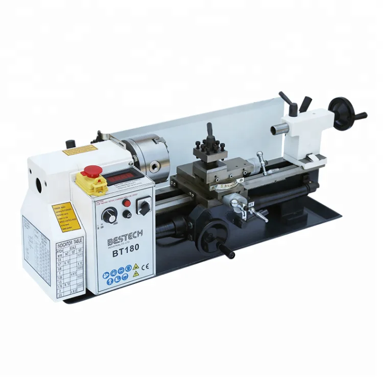 BT180 Small universal lathe machine for pipe threading