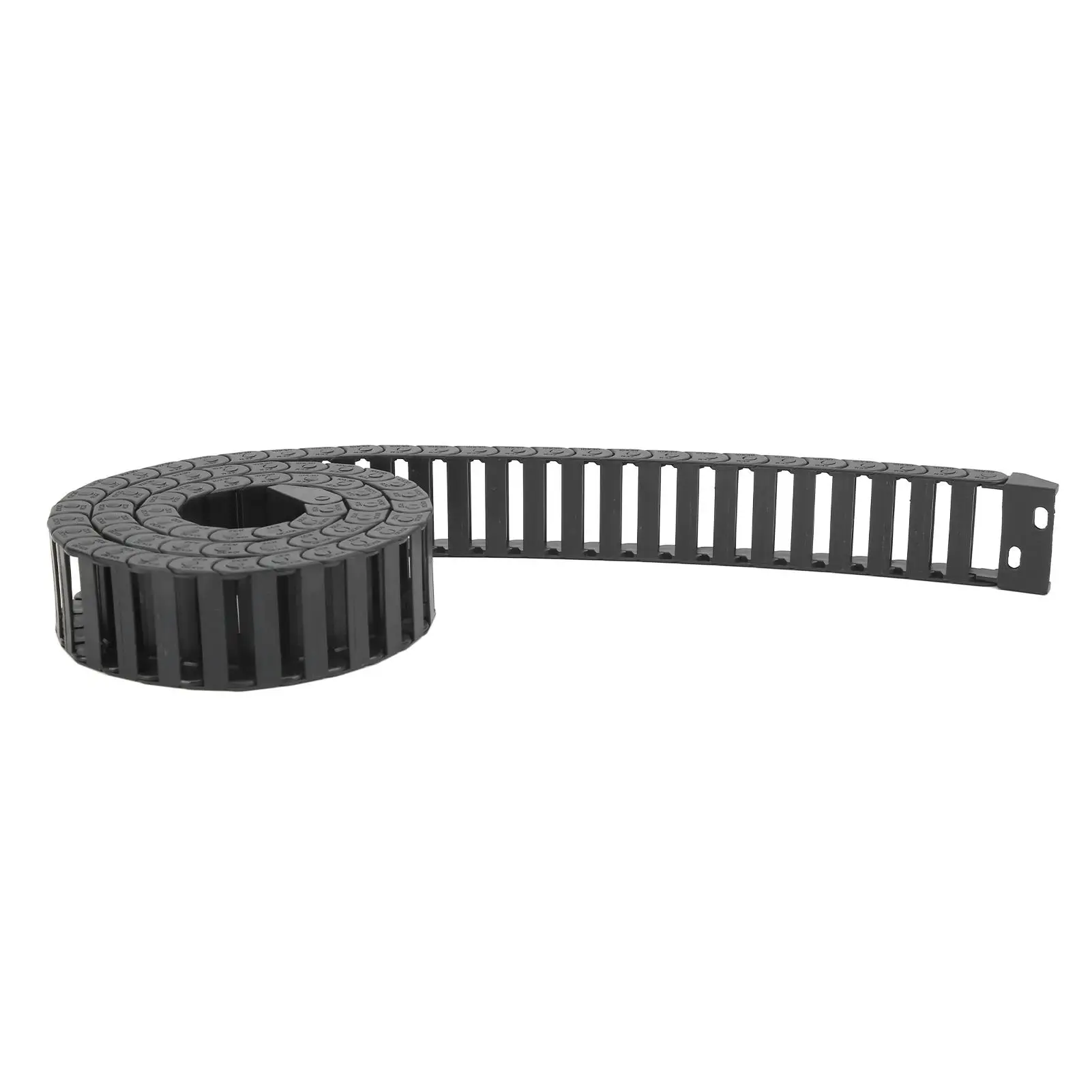 7x7 & 10x10 Cable Drag Chain Wire Carrier with End Connectors for cnc Machines - 550mm/1000mm Length Options