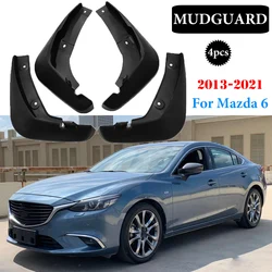 4pcs Car Mud Flaps For Mazda 6 (GJ) Atenza 2013-2017 2018 2019 2020 2021 Mudflaps Splash Guards Mud Flap Mudguards Fender