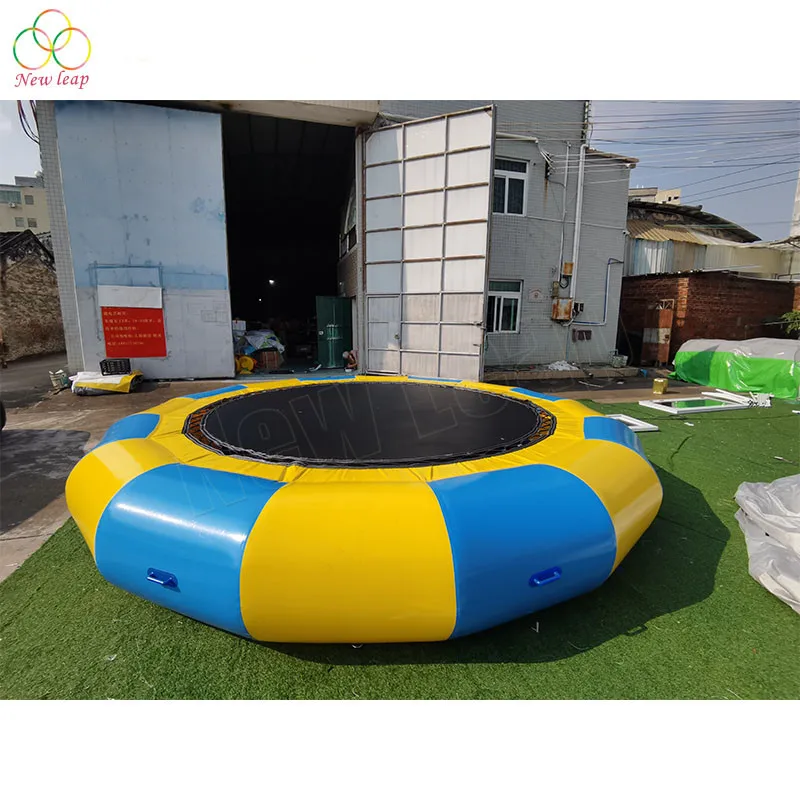 16ft diameter sea inflatable floating water trampoline