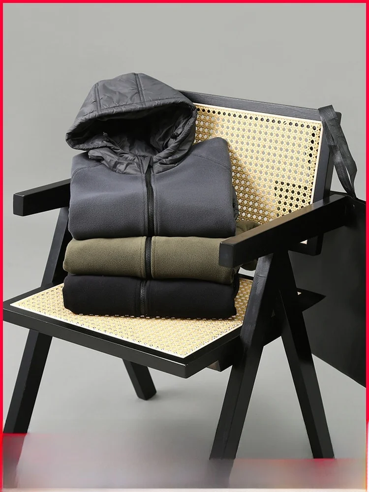 

Тяжелый тюнер с капюшоном, теплое и эластичное пальто для мужчин и женщин, осенне-зимнее модное пальто на подкладке