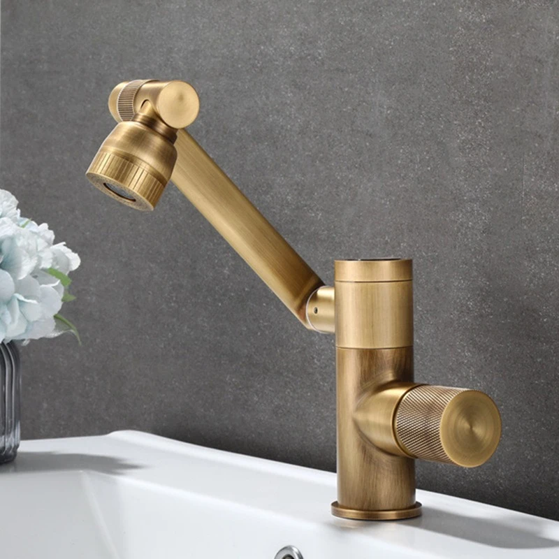 Picture 4: Antique Bathroom Faucet Intelligent Digital Display LED Basin Faucet Hot&Cold Mixer Bathroom Brass Washbasin Vanity Faucet